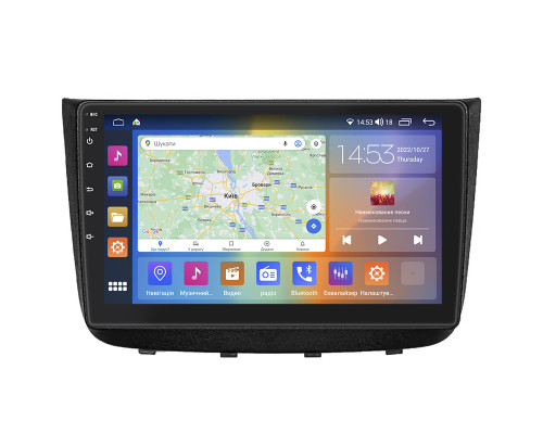 Штатная магнитола Lesko для Mercedes-Benz Vito II (W639) 2003-2010 экран 10" 2/32Gb CarPlay 4G Wi-Fi GPS Prime