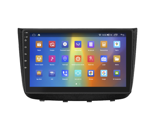 Штатная магнитола Lesko для Mercedes-Benz Vito II (W639) 2003-2010 экран 10" 2/32Gb CarPlay 4G Wi-Fi GPS Prime