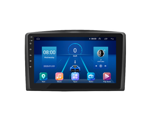 Штатная магнитола Lesko для Mercedes-Benz Vito III (W447) 2014-н.в. экран 10" 2/32Gb 4G Wi-Fi GPS Top