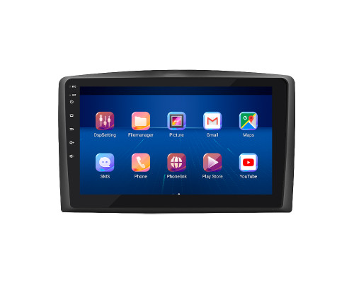 Штатная магнитола Lesko для Mercedes-Benz Vito III (W447) 2014-н.в. экран 10" 2/32Gb 4G Wi-Fi GPS Top