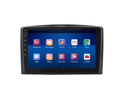 Штатная магнитола Lesko для Mercedes-Benz Vito III (W447) 2014-н.в. экран 10" 6/128Gb 4G Wi-Fi GPS Top