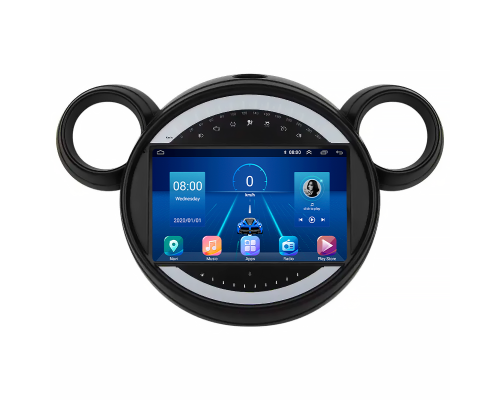 Штатная магнитола Lesko для MINI Countryman I 2010-2016 экран 9" 2/32Gb 4G Wi-Fi GPS Top