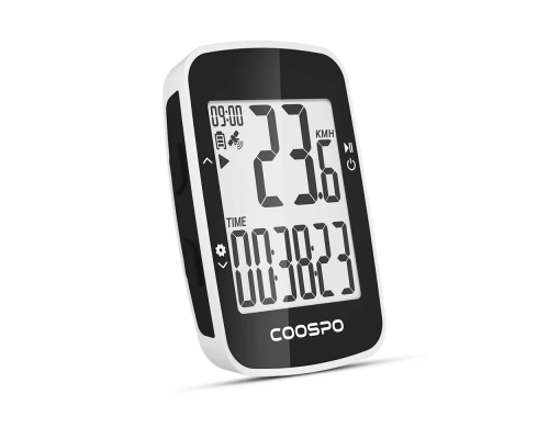 Велокомп'ютер Coospo BC26 GPS white