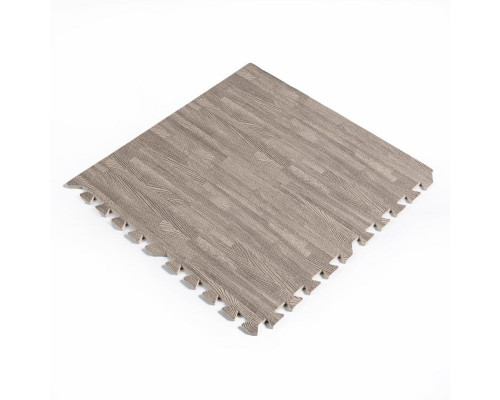 Пол пазл - модульное напольное покрытие 600x600x10мм Серое дерево (МР9) SW-00000209