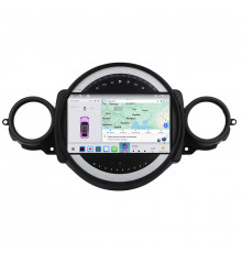 Штатная магнитола Lesko для MINI Hatch II (R56) Рестайлинг 2010-2013 экран 9" 4/64 QLED CarPlay 4G Wi-Fi GPS 360 Prime