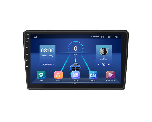 Штатная магнитола Lesko для Mitsubishi ASX I Рестайлинг 2 2016-2020 экран 9" 4/64Gb 4G Wi-Fi GPS Top