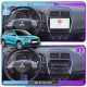 Штатная магнитола Lesko для Mitsubishi ASX I Рестайлинг 2012-2016 экран 10" 4/64 QLED CarPlay 4G Wi-Fi GPS 360 Prime