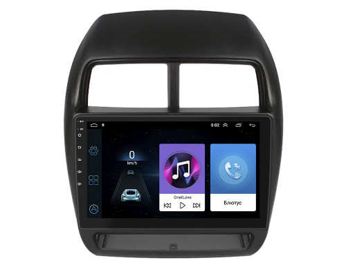 Штатная магнитола Lesko для Mitsubishi ASX I Рестайлинг 3 2020-н.в. экран 10" 1/16Gb Wi-Fi GPS Base