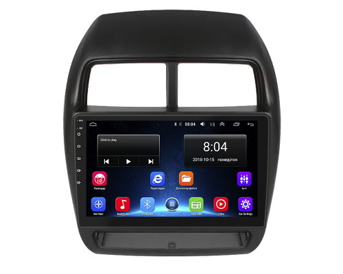 Штатная магнитола Lesko для Mitsubishi ASX I Рестайлинг 3 2020-н.в. экран 10" 2/32Gb Wi-Fi GPS Base