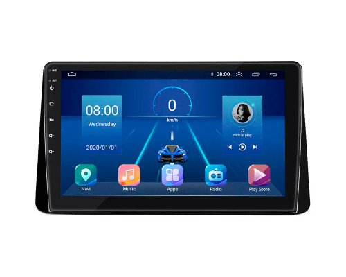 Штатная магнитола Lesko для Mitsubishi Eclipse Cross I 2017-2020 экран 10" 6/128Gb 4G Wi-Fi GPS Top