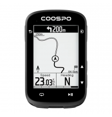 Велокомп'ютер Coospo CS500 GPS black