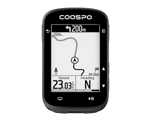 Велокомп'ютер Coospo CS500 GPS black