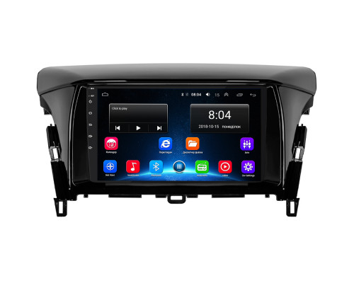 Штатная магнитола Lesko для Mitsubishi Eclipse Cross I Рестайлинг 2020-н.в. экран 9" 2/32Gb Wi-Fi GPS Base