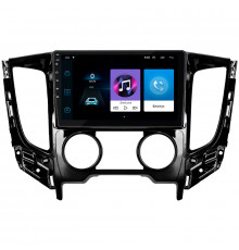 Штатная магнитола Lesko для Mitsubishi L200 V Manual AC 2015-2019 экран 9" 1/16Gb Wi-Fi GPS Base