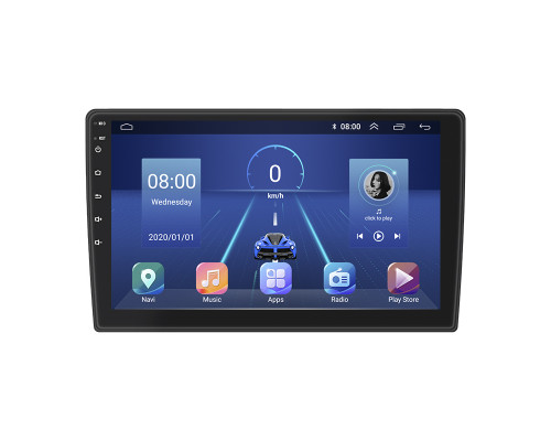 Штатная магнитола Lesko для Mitsubishi L200 V Рестайлинг 2018-н.в. экран 9" 2/32Gb 4G Wi-Fi GPS Top