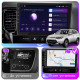 Штатная магнитола Lesko для Mitsubishi Outlander III 2012-2015 экран 10" 4/64Gb CarPlay 4G Wi-Fi GPS Prime