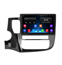 Штатная магнитола Lesko для Mitsubishi Outlander III Рестайлинг 2014-2015 экран 10" 2/32Gb Wi-Fi GPS Base