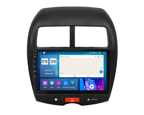 Штатная магнитола Lesko для Mitsubishi Outlander Sport I 2010-2013 экран 10" 2/32Gb CarPlay 4G Wi-Fi GPS Prime