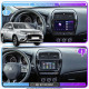 Штатная магнитола Lesko для Mitsubishi Outlander Sport I Рестайлинг 3 2020-н.в. экран 10" 2/32Gb CarPlay 4G Wi-Fi GPS Prime
