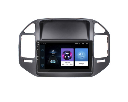 Штатная магнитола Lesko для Mitsubishi Pajero III 1999-2002 экран 9" 1/16Gb Wi-Fi GPS Base