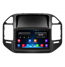 Штатная магнитола Lesko для Mitsubishi Pajero III Рестайлинг 2002-2006 экран 9" 2/32Gb Wi-Fi GPS Base