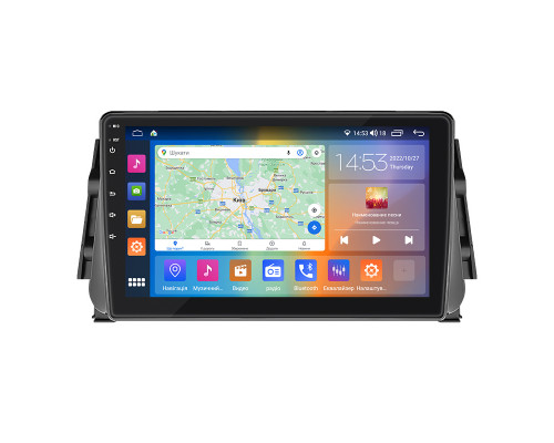 Штатная магнитола Lesko для Nissan Kicks I 2016-2020 экран 9" 2/32Gb CarPlay 4G Wi-Fi GPS Prime