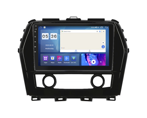 Штатная магнитола Lesko для Nissan Maxima VIII (A36) 2015-2018 экран 10" 4/64Gb CarPlay 4G Wi-Fi GPS Prime