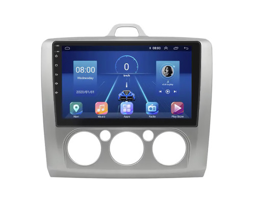 Штатная магнитола Lesko для Nissan Murano II (Z51) 2007-2010 экран 9" 2/32Gb 4G Wi-Fi GPS Top