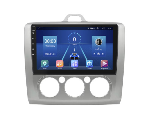 Штатная магнитола Lesko для Nissan Murano II (Z51) 2007-2010 экран 9" 4/64Gb 4G Wi-Fi GPS Top