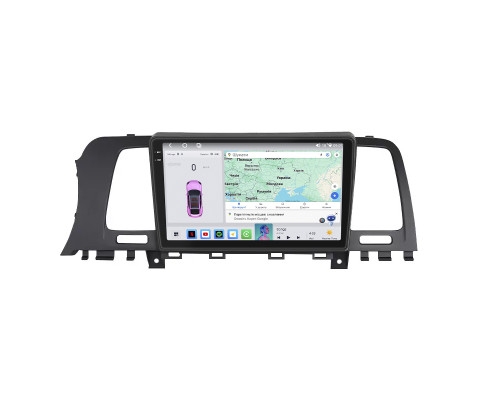 Штатная магнитола Lesko для Nissan Murano II (Z51) Рестайлинг 2010-2012 экран 9" 4/64 QLED CarPlay 4G Wi-Fi GPS 360 Prime