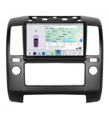 Штатная магнитола Lesko для Nissan Pathfinder III 2004-2010 экран 9" 4/64 QLED CarPlay 4G Wi-Fi GPS 360 Prime