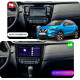Штатная магнитола Lesko для Nissan Rogue II 2013-2016 экран 10" 2/32Gb 4G Wi-Fi GPS Top