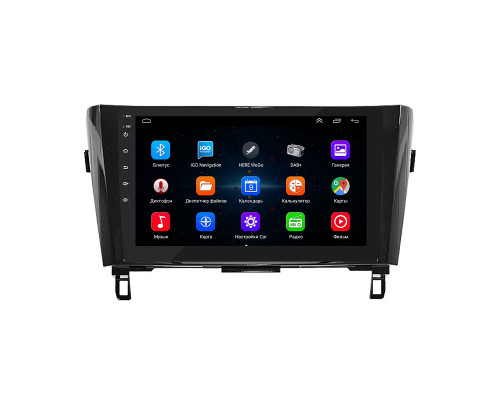 Штатная магнитола Lesko для Nissan Rogue II Рестайлинг 2016-2020 экран 10" 1/16Gb Wi-Fi GPS Base