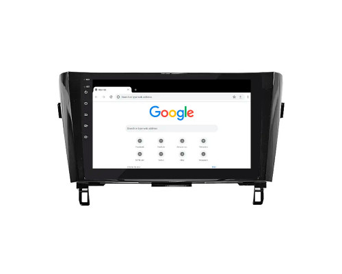 Штатная магнитола Lesko для Nissan Rogue II Рестайлинг 2016-2020 экран 10" 2/32Gb CarPlay 4G Wi-Fi GPS Prime