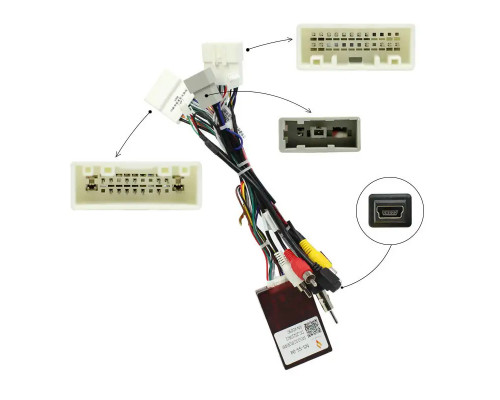 Штатная магнитола Lesko для Nissan Rogue II Рестайлинг 2016-2020 экран 10" 2/32Gb CarPlay 4G Wi-Fi GPS Prime