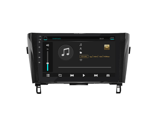 Штатная магнитола Lesko для Nissan Rogue II Рестайлинг 2016-2020 экран 10" 2/32Gb 4G Wi-Fi GPS Top