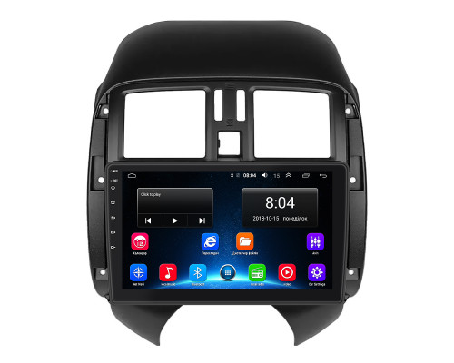 Штатная магнитола Lesko для Nissan Sunny N17 Рестайлинг 2014-2016 экран 9" 2/32Gb Wi-Fi GPS Base