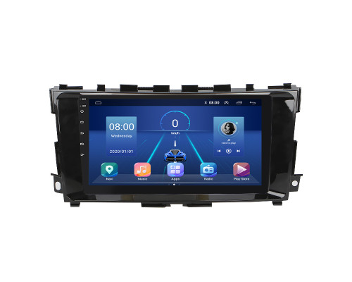 Штатная магнитола Lesko для Nissan Teana III 2012-2020 экран 9" 6/128Gb 4G Wi-Fi GPS Top