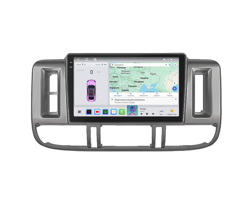 Штатная магнитола Lesko для Nissan X-Trail I 2000-2003 экран 9" 4/64 QLED CarPlay 4G Wi-Fi GPS 360 Prime