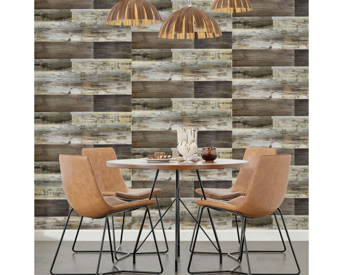 Самоклеящаяся виниловая плитка 152.4х914.4х1.5мм Мозаика, цена за 1 шт. (СВП-006) Матовая SW-00000223