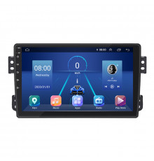 Штатная магнитола Lesko для Opel Agila B 2008-2014 экран 9" 2/32Gb 4G Wi-Fi GPS Top