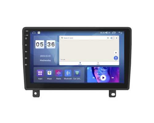 Штатная магнитола Lesko для Opel Astra H Рестайлинг 2006-2014 экран 9" 2/32Gb CarPlay 4G Wi-Fi GPS Prime