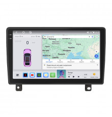 Штатная магнитола Lesko для Opel Astra H Рестайлинг 2006-2014 экран 9" 4/64 QLED CarPlay 4G Wi-Fi GPS 360 Prime