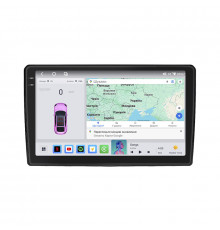 Штатная магнитола Lesko для Opel Corsa D Рестайлинг I 2010-2011 экран 9" 4/64 QLED CarPlay 4G Wi-Fi GPS 360 Prime