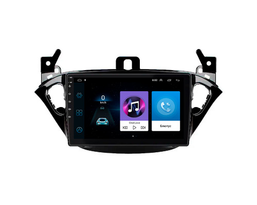 Штатная магнитола Lesko для Opel Corsa E 2014-2019 экран 9" 1/16Gb Wi-Fi GPS Base