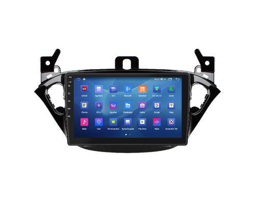 Штатная магнитола Lesko для Opel Corsa E 2014-2019 экран 9" 2/32Gb CarPlay 4G Wi-Fi GPS Prime