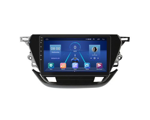 Штатная магнитола Lesko для Opel Corsa F 2019-н.в. экран 9" 2/32Gb 4G Wi-Fi GPS Top