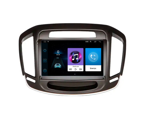 Штатная магнитола Lesko для Opel Insignia I Рестайлинг 2013-2017 экран 9" 1/16Gb Wi-Fi GPS Base