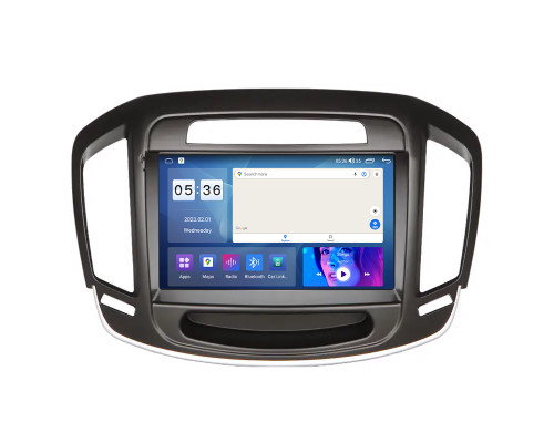 Штатная магнитола Lesko для Opel Insignia I Рестайлинг 2013-2017 экран 9" 2/32Gb CarPlay 4G Wi-Fi GPS Prime