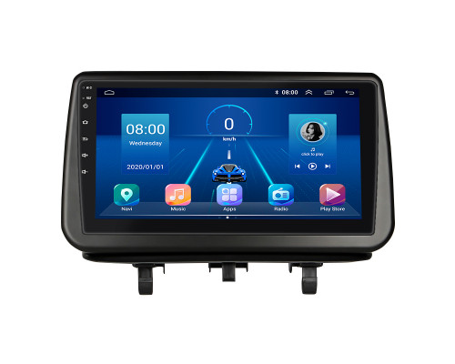 Штатная магнитола Lesko для Opel Meriva B 2010-2014 экран 9" 4/64Gb 4G Wi-Fi GPS Top